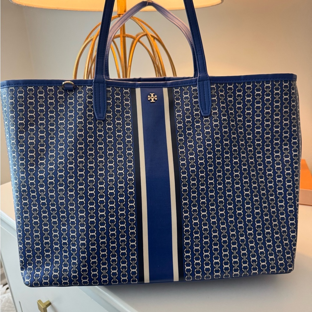 Tory Burch Blue Patterned Women's Bag
